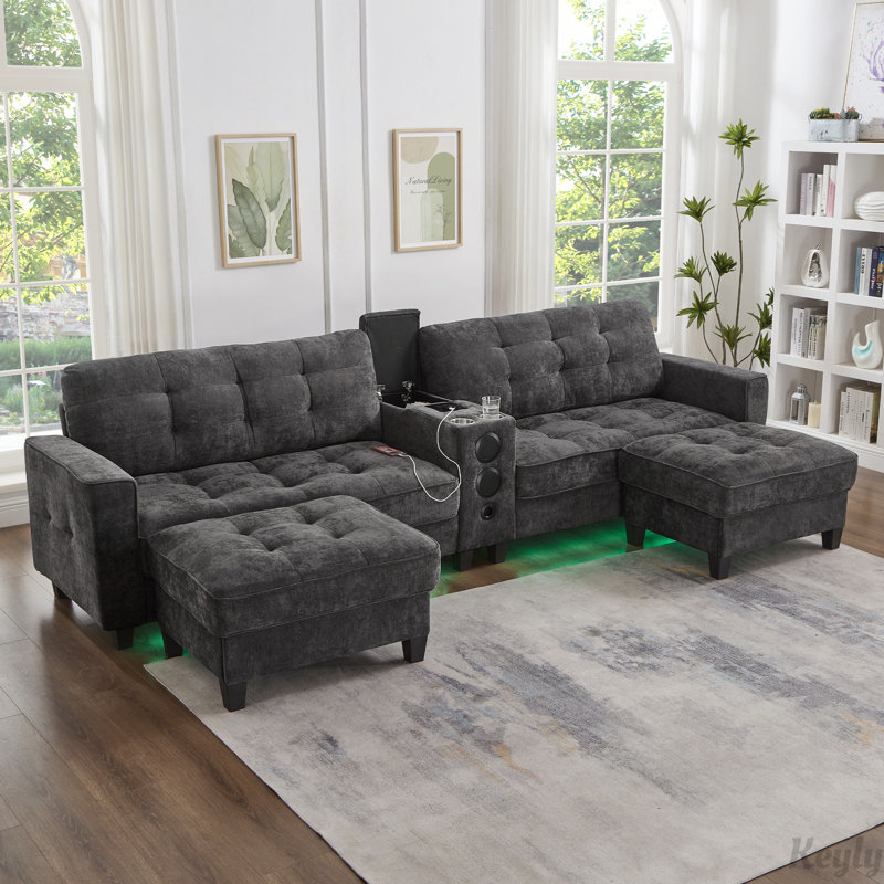 Canapé modulaire Modern, Gris