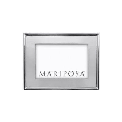 5" x 7" Metal Single Picture Frame in Silver