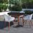 Heavy-Duty Multipurpose Round Patio Top , Waterproof Outdoor UV-Resistant Table Cover