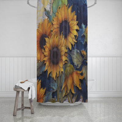 Shanda Floral Shower Curtain