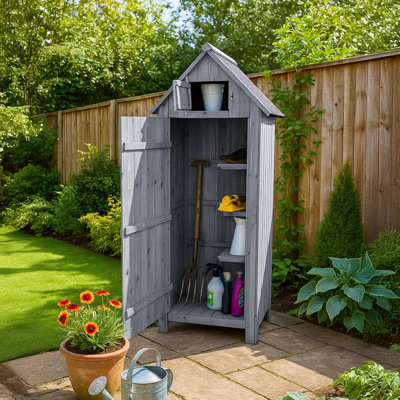Solid Wood Shiplap Apex Tool Shed