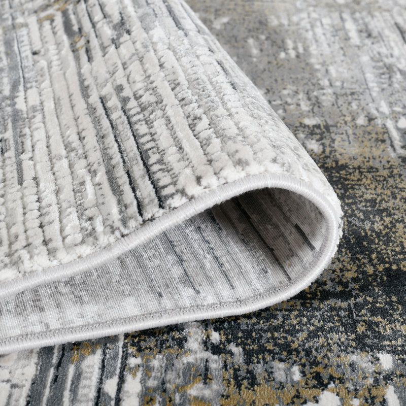 Brazelton Abstract Indoor Rug, Runner 3' x 9'10"