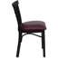 Chaise de restaurant en métal Prompton-1814962637