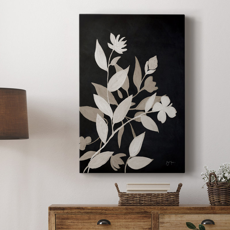 Silhouette de minuit I - galerie Cavas sur mesure, H 48 po x l 32 po