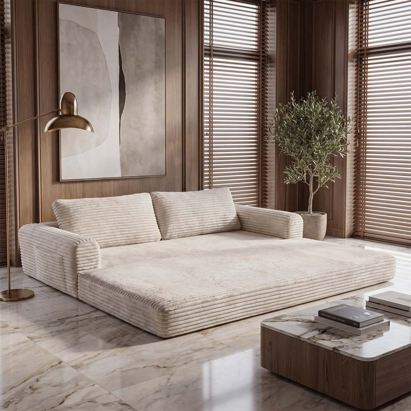 75'' Corduroy Sofa