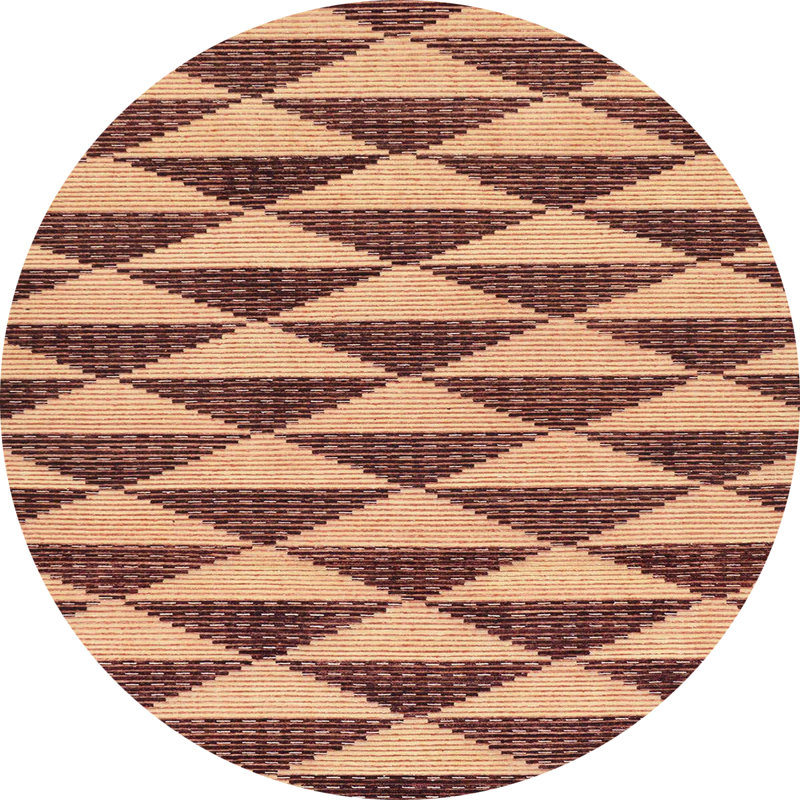 Tapis abstrait moderne 199, Rond 8 pi