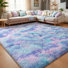 Tie-Dyed Blue Rainbow