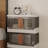 Marthony Plastic Collapsible Storage Bin Organizers