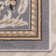 Tapis gris Gret Fleur De Lis