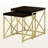 Franco Nesting Table Set Of 2 Side End Metal