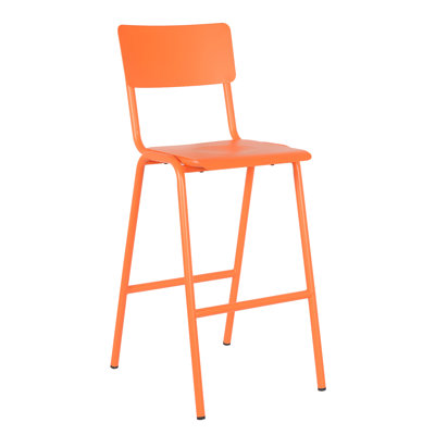 Corris Powder Coated Steel Outdoor 30'' Bar Stool