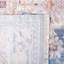Tapis bleu / doré Allaroe-801763387