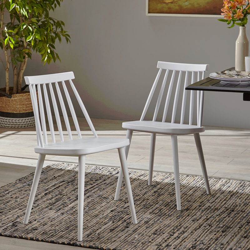 Chaises de salle à manger Farmhouse, Blanc