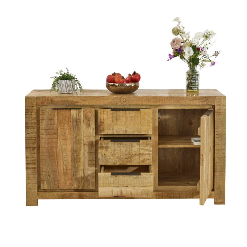 Henryson 145cm Solid Wood Sideboard