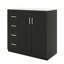Meuble-lavabo 36 po avec lavabo en céramique-843387089