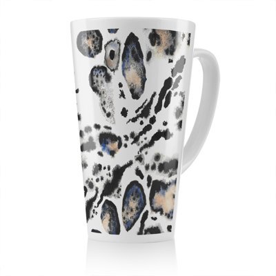 Leopard Print With Latte Mug