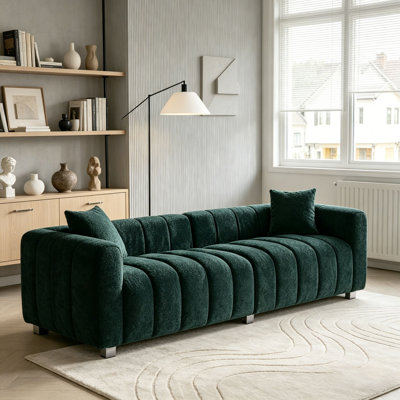 83.46'' Premium Velvet Sofa