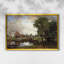 Dedham Lock and Mill, v. 1820 - John Constable - Toile encadrée sur mesure-427465870-427465871-427465886