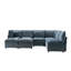 Canapé modulaire surdimensionné à double couche avec rangement 127,5 po Cashin-163667670