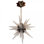 Lustre étoile en bronze à 8 lumières Aniessa