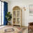 70.28" Tall Arched Kitchen Pantry
