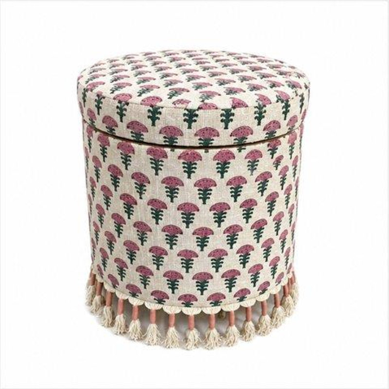 Bohemian Storage Ottoman