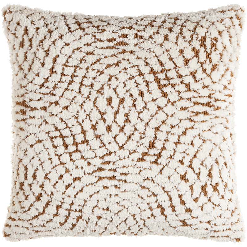 Sabana Square 100% Cotton Pillow Cover & Insert, Down Fill, 18" x 18"