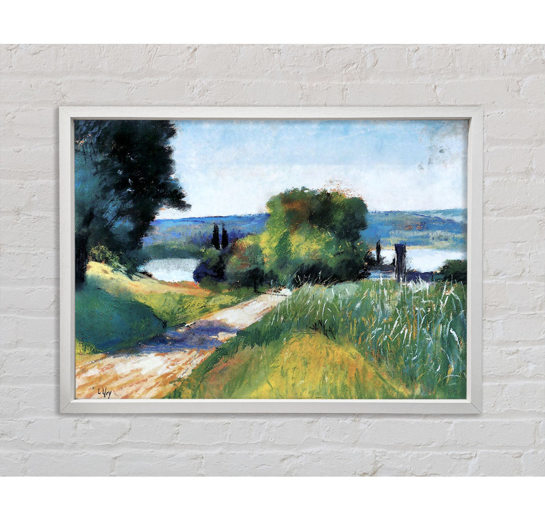 Lesser Ury Meer und Landschaft - Einzelner Bilderrahmen Kunstdrucke auf Leinwand