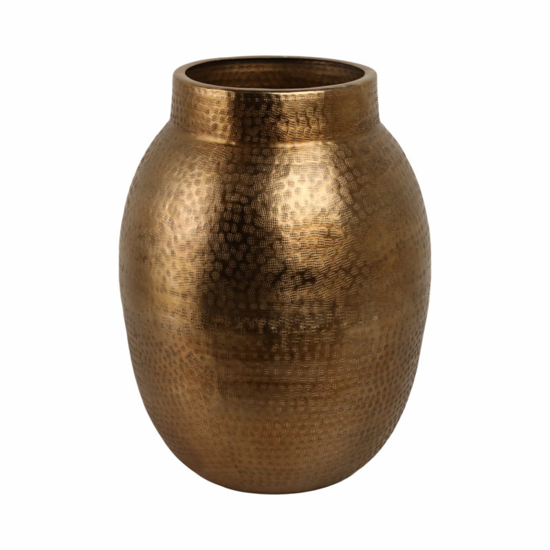 Noatak Handmade Metal Table Vase