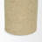 Akira Small Textured Beige Metal Pillar Candle Holder-1618650656