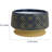Hea Decorative Planter, Blue Gold Moroccan Pattern Footed Bowl, 10 Inch