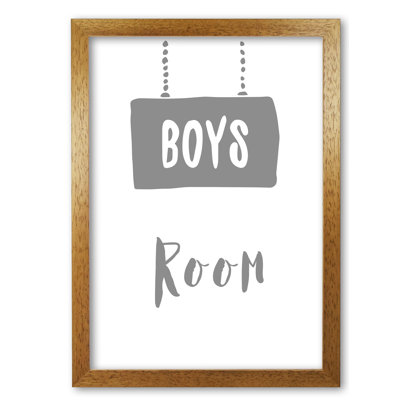 Boys Room - Print