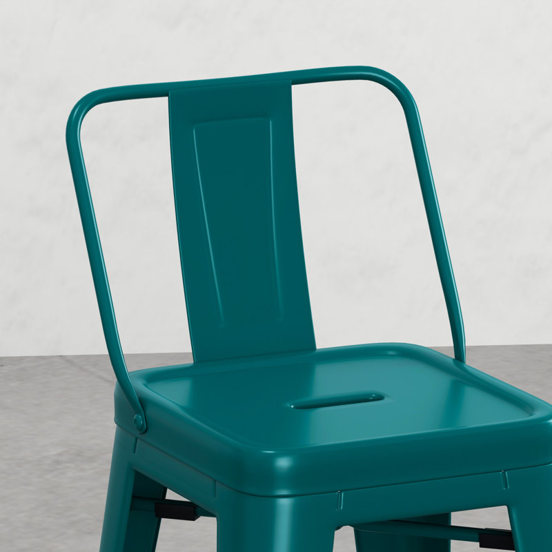 Tabouret à hauteur de comptoir moderne et minimaliste, 4, Vert foncé