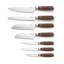 Hampton Forge Woodlyn Cutlery Block 10 PC