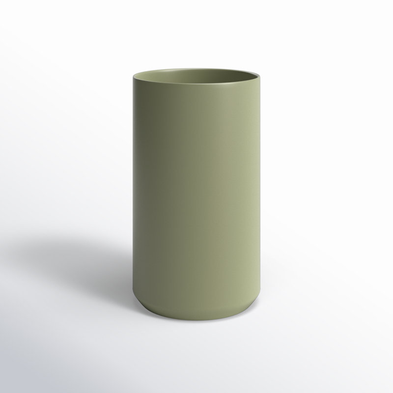 Parsons Handmade Ceramic Table Vase, Green