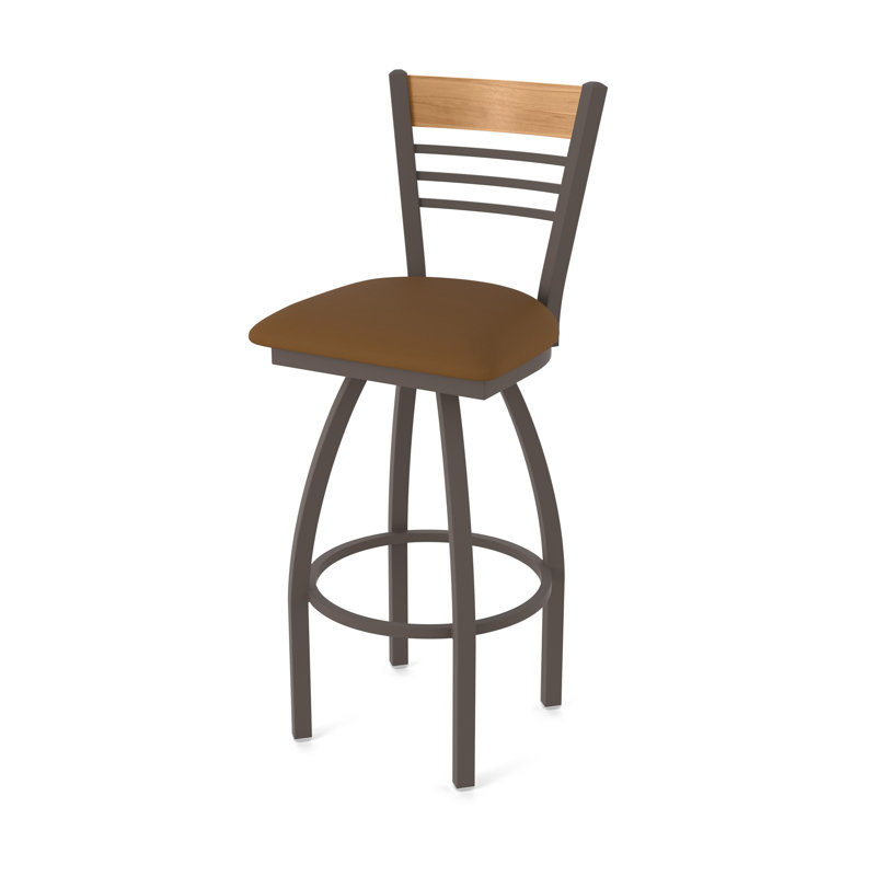 Tabouret tournant 880 Eleanor, Bronze, Brun, Très grand (assise de 36 po de hauteur)