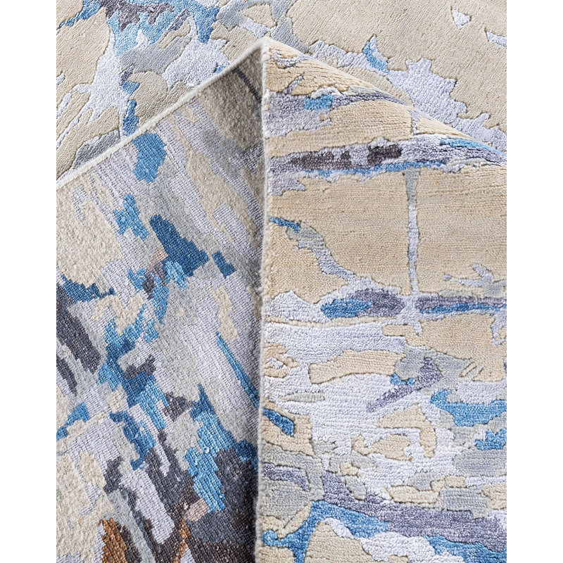 Overdyed One-of-a-Kind 8' 2" X 10' 0" Hand Knotted Area Rug