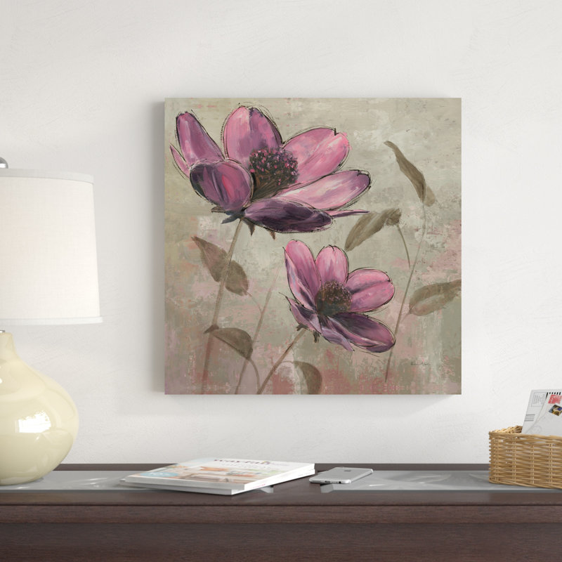 Prune florale II, H 20 po x l 20 po