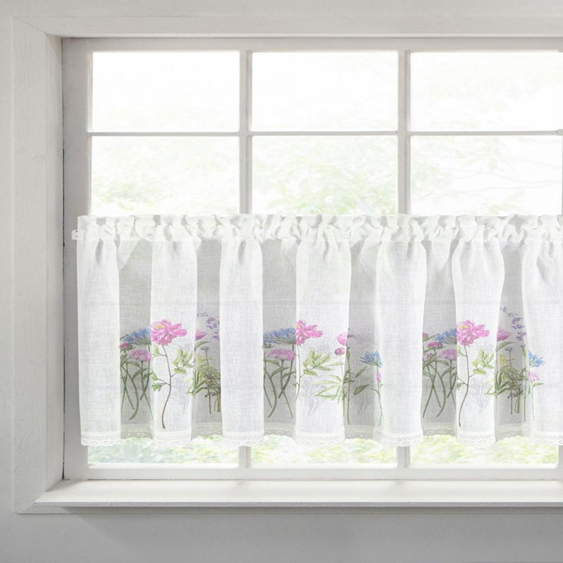 Wentzel Floral Tailored Window Pelmet, 150 W x 60 D cm