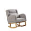 Chaise berçante moderne avec accoudoirs 27,2 po-177381712