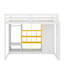 Lit mezzanine avec garde-robe intégré, tablettes, armoire et marches-1107431935-1107431933
