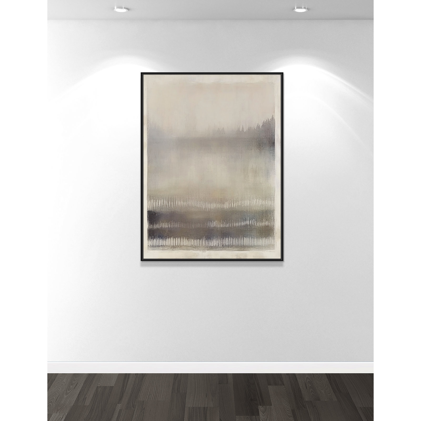 Balanced Silence III Print by Irena Orlov, 49.5" H x 37.5" W, Black Floater