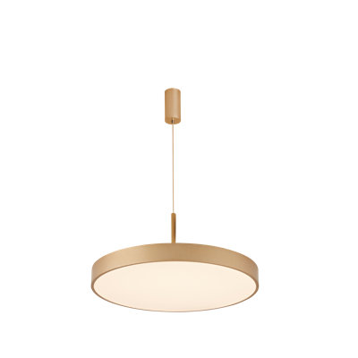1 - Light LED Wagon Wheel Pendant