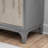 Stevensville Grey Four Door Credenza