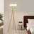 Zanyiah 65'' LED Tripod Floor Lamp with Outlet-952164232