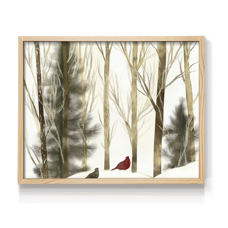 Chirstmas Art-CXLII -Framed Print - Restickable, H 16 po x l 20 po, Naturel