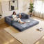 Canapé-lit modulaire convertible 2-en-1 avec matelas en mousse à mémoire de forme - aucun assemblage requis, canapé-lit peu encombrant pour salon, chambre à coucher, studio-2M6003-LG-53999628