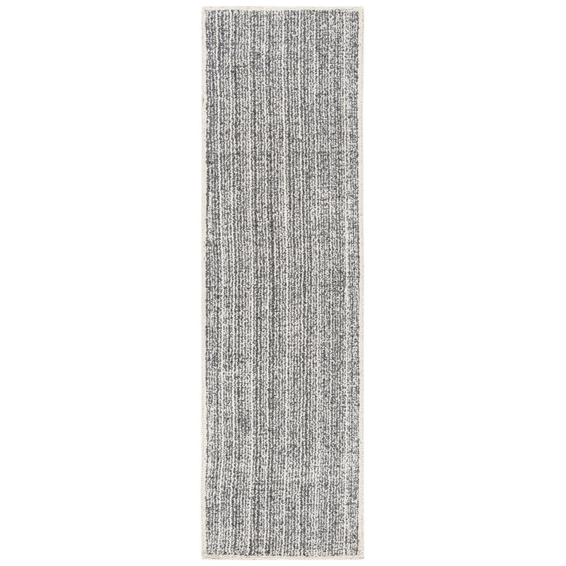 Tapis rayé performance touffeté à la main Miramontes, Tapis de couloir 2 pi 3 po x 8 pi