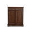 Banc de rangement pour chaussures en bois massif noyer-764647788