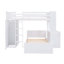 Lit mezzanine avec lit autonome, tablettes, bureau et garde-robe-700251594-700251592